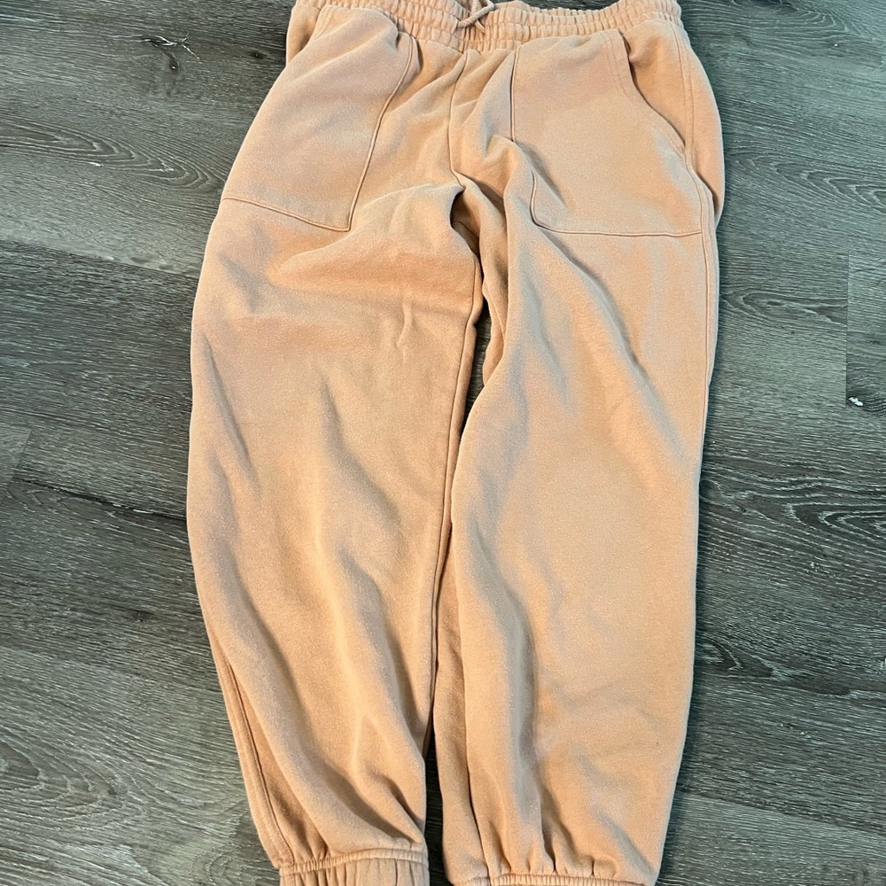 Tan sweatpants